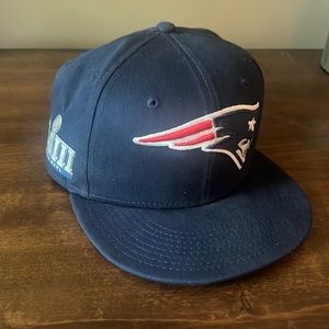 New England Patriots LIII Super Bowl baseball hat